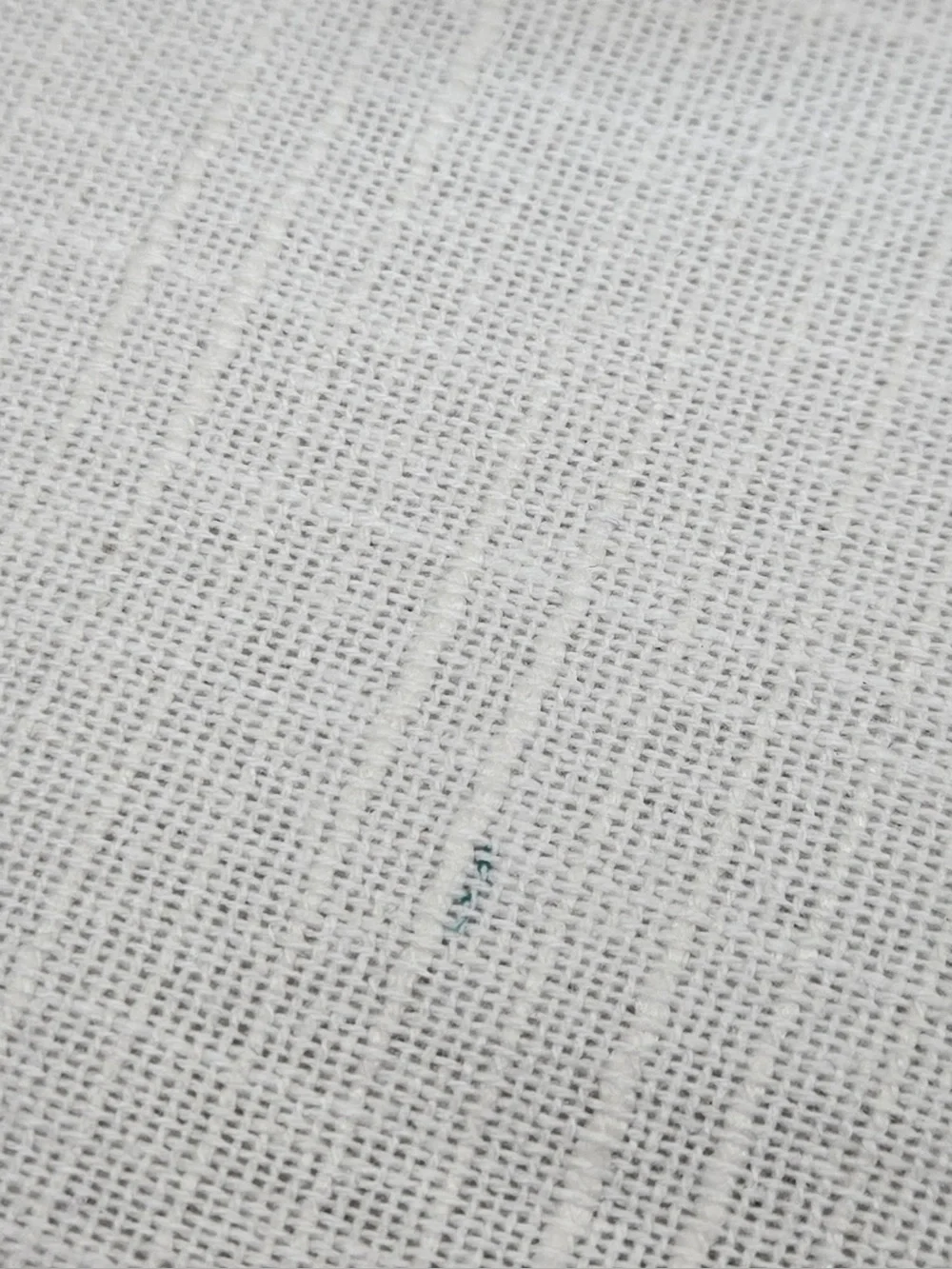 QUINCE Set Of 2 48x96 Cotton Slub Blackout Curtains White 0741